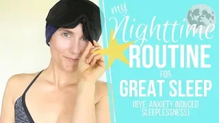 My NIGHTTIME ROUTINE to Beat Anxiety and Sleeplessness