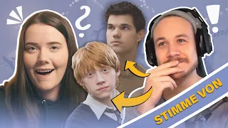 HARRY POTTER QUIZ mit Max Felder 😱 | SYNCHRONSPRECHER von Ron Weasley