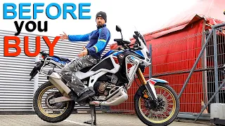 Honda Africa Twin 1100 DCT AS - 8 reasons why you may have to avoid it