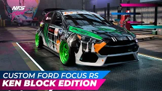 NFS HEAT | FORD FOCUS RS 📛 Custom Ken Block Edition - Need For Speed