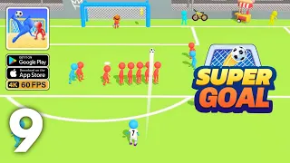 Super Goal Soccer Stickman Gameplay - All levels 61-67 Part 9 FULL GAME [4K 60FPS]