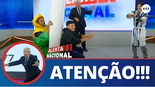 MUITA CALMA NESSA HORA! | MELHORES MOMENTOS DO ALERTA NACIONAL