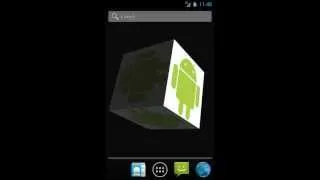 Android App 3D Picture Cube Wallpaper