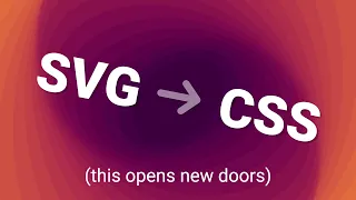 Turning SVG into CSS is magic