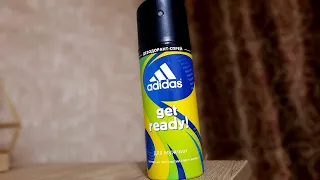 Adidas get ready! обзор на дезодорант для мужчин