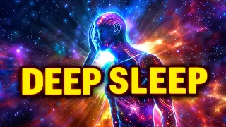FALL ASLEEP IN 3 MIN ★ Relaxing Music for Deep Sleeping 🌙 Delta Waves Deep Healing Dark Screen