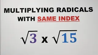 How to Multiply Radical Expressions? Radical with Variables - Grade 9 Math