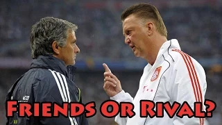 Jose Mourinho & Louis Van Gaal - 10 Moments when they were together!