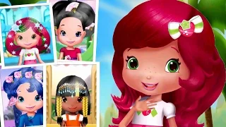 Шарлотта Земляничка Праздничные Прически.Поездка в Рио/Strawberry Shortcake Hair.Мультик Игра для