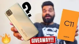 Realme c11 unboxing and giveaway