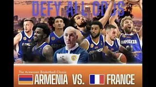 ARMENIA VS FRANCE (BASKETBALL FRIENDLY GAME 1)