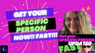 Manifest your SPECIFIC PERSON NOW!!! 🔥FAST💨 | Updated | Law of Assumption | Neville Goddard