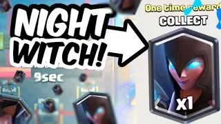 SO GOOD! Night Witch Draft Challenge Gameplay - Clash Royale