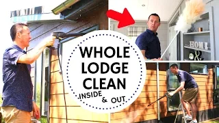 CLEAN WITH ME 2018 | VLOG | THE LODGE GUYS