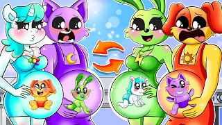 BREWING CUTE BABY FACTORY - BREWING CUTE BUT SWAP - SMILING CRITTERS & Poppy Playtime 3 Animation