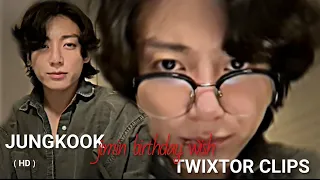 JUNGKOOK "Jimin birthday wish" TWIXTOR CLIPS ( HD )