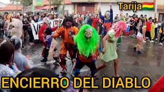 ENCIERRO DEL DIABLO en TARIJA 2024 (CARNAVAL CHAPACO)