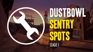 TF2 - Dustbowl Sentry Spots Part 1/3
