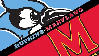 Maryland vs Hopkins Lacrosse Highlights | 2022 College Lacrosse