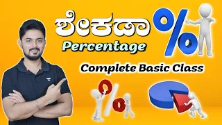 ಶೇಕಡಾ ಅಧ್ಯಾಯದ Complete Basic Class | By Ishwargiri Sir