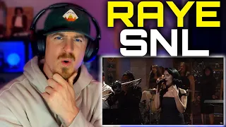 RAYE - Worth It & Escapism (Live SNL Performances) FIRST TIME REACTION