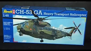 Revell CH 53 Sea Stallion 1 48th Scale Build Progress video