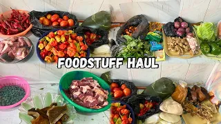 BULK BUYING FOR A FAMILY OF TWO LIVING IN NIGERIA/MONTHLY FOODSTUFF HAUL