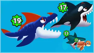 Swim, Eat and Level Up Your Fish in Fish Evolution Game!