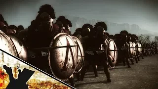 Total War Rome 2 - 20000 Persians vs 10000 Spartans - Epic Massive Battle