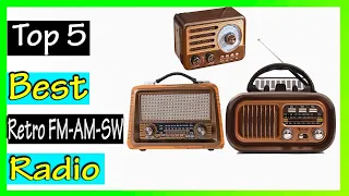 Top 5 Best Portable Retro FM AM SW Radio Review in 2024