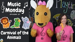 Carnival of the Animals for Children + Music and Movement | Kids Music class |Learn about Symphonies