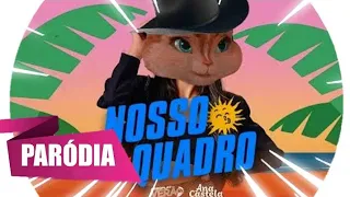 Alvin e os Esquilos - Nosso Quadro - Ana Castela