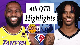 Memphis Grizzlies vs. Los Angeles Lakers Full Highlights 4th QTR | 2021-22 NBA Season