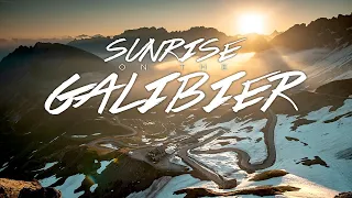 Sunrise On The Col Du Galibier - Drone Video - Curveshunter