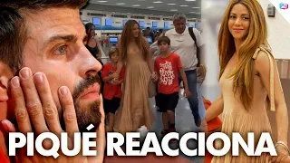 Shakira se va de España Piqué reacciona furioso. La colombiana dice que no volverá más a Barcelona.