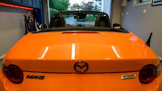 MX5-things acrylic wind deflector review and installation -2019 Mazda MX-5/Miata 30th anniversary