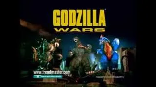 TRENDMASTERS Godzilla Wars VS Space Godzilla TV Commercial