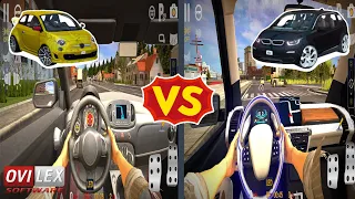 Driving School Sim 2020 : Fiat 500 vs BMW i3 Great Comparison | Ovilex (Android & iOS)