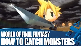 World Of Final Fantasy - How To Catch Monsters (And Then Ride Them!)