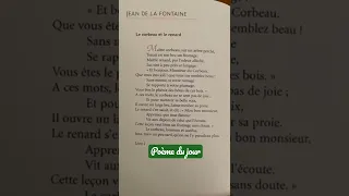 Poème du jour: Le corbeau et le renard (Jean de La Fontaine)