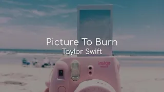Picture To Burn - Taylor Swift (lyrics)
