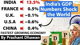 India's GDP numbers Shock the World | But is 13.5 % Enough for India?