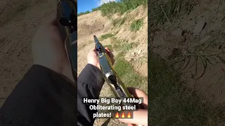 First time shooting my Henry Big Boy lever action 44mag big hoop. Such an amazing rifle!