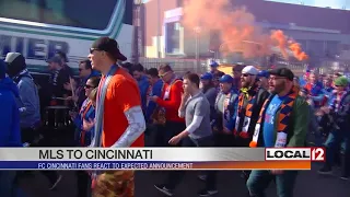 FC Cincinnati fans excited ahead of "major announcement" from MLS on Tuesday