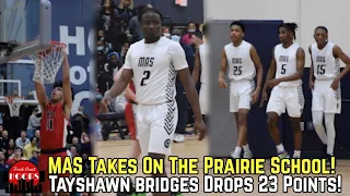 Tayshawn Bridges Shows Out In Regional Playoffs! MAS Takes On Prairie!