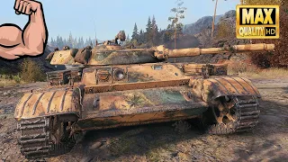 Т-100 ЛТ на кошмарной карте разведчика, отлично решено - World of Tanks