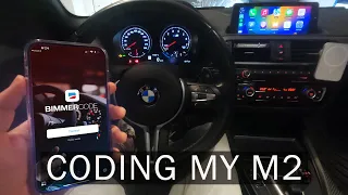 Adding New Features to my BMW M2 with BimmerCode