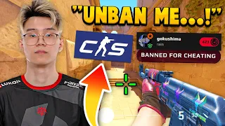 "BANNED BUT STILL DESTROYING..!?" 😳 - gokushima Owning After Match Fixing Ban Lvl 10 FACEIT!? | POV