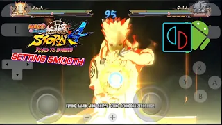 NARUTO ULTIMATE NINJA STORM 4 MOD ANDROID | YUZU EMU SETTING 30FPS SMOOTH