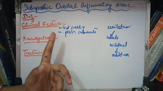 IDIOPATHIC ORBITAL INFLAMMATORY DISEASE made simple and easy